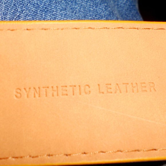 NWT Anne Klein XS Mustard Yellow Belt Synthetic Leather - Picture 6 of 7